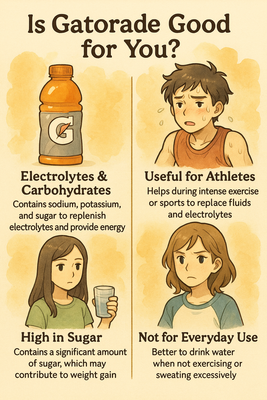 Is Gatorade Actually Good for You? What Science Really Says