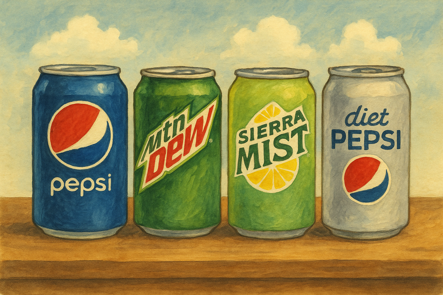 Pepsi Brand Sodas