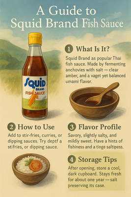 Squid Brand Fish Sauce: Why Chefs Swear by This Thai Umami Bomb