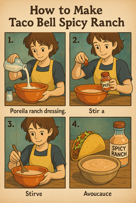 Taco Bell’s Spicy Ranch Recipe Revealed: Make This Addictive Sauce in 5 Minutes!
