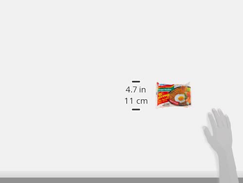 Indomie Mi Goreng Instant Stir Fry Noodles, Halal Certified, Original Flavor (Pack of 30)