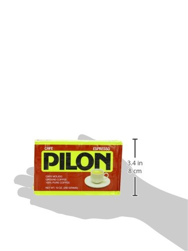 Pilon Espresso Coffee, 10 Ounce (Pack of 6)