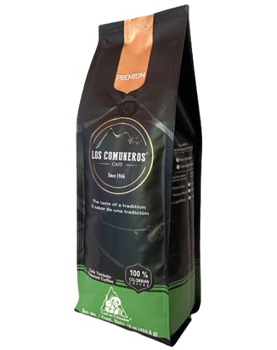 Los Comuneros Artisanal Gourmet Ground Colombian Coffee (16 oz Medium Roast)