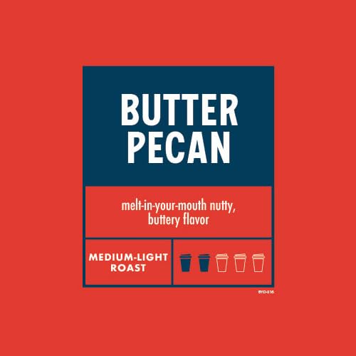 Boyd's Flavored Butter Pecan Ground Coffee, 46/2.5oz Pre-Portioned Packets