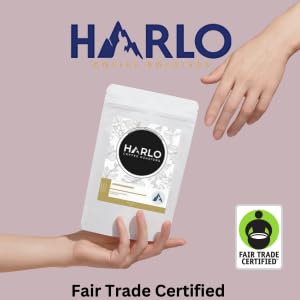 Harlo Coffee Roasters Turkish Ground Coffee, Medium Roast, 8 Oz, 100% Arabica Beans, Arabic Coffee, Traditional High Graded Coffee Beans (8oz, Original)