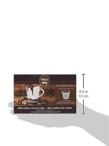 Cafe Tastlé Chocolate Hazelnut Single Serve Coffee, 24 Count