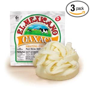 Oaxaca El Mexicano Mexican Mozzarella Cheese TriPack