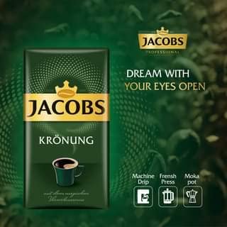 Jacobs Kronung Ground Coffee 500 Gram / 17.6 Ounce (Pack of 1)