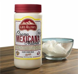 Crema Mexicana Natural Los Altos Cream TriPack 45 Oz