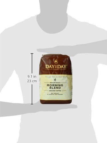 Day To Day Ground Coffee, Medium Roast, Morning Blend, 33 Ounce Bag (Pack of 1)