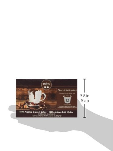 Cafe Tastlé Chocolate Hazelnut Single Serve Coffee, 12 Count (Pack of 2)