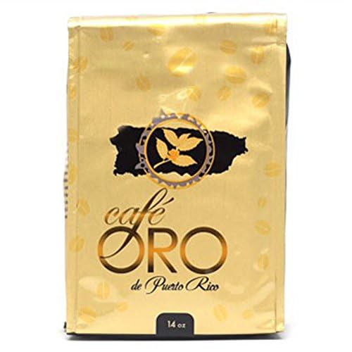 Cafe Oro de Puerto Rico 14oz / Puerto Rican Coffee 14oz (4 Pack)
