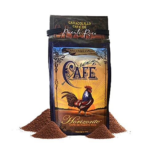 Draco Rosa Café - Pea Berry CARACOLILLO Ground 'Molido' Coffee 8oz (2pk)