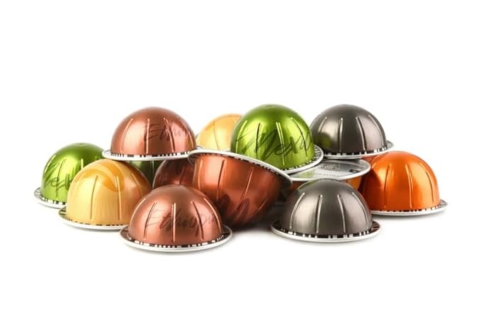 VLine Gran Lungo Variety Pack Assortment Costa Rica + Ethiopia + Fortado + Arondio