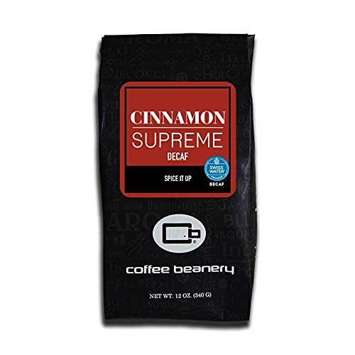 Coffee Beanery Michigan Cherry Swiss Water Process Decaf Flavored Coffee (Automatic Drip) - 12oz coffee bag - 100% Specialty Arabica Coffee