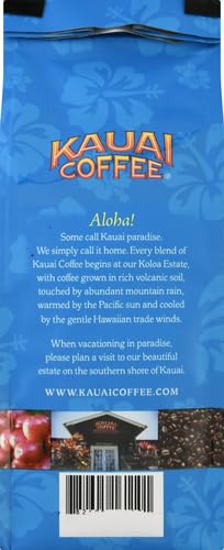 Kauai Hawaiian Ground Coffee, Vanilla Macadamia Nut Flavor - Gourmet Arabica Coffee From Hawaii's Largest Grower, Smooth, Delicious Flavor and Amazing Aroma - 10 Ounce (Pack of 4)