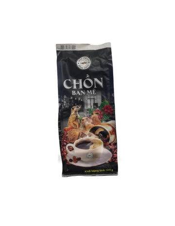 Chon Ban Me Vietnamese Ground Coffee, Premium Robusta, 500g Luwak Premium Robusta, Black Label Weasel Civet Cat, Rare