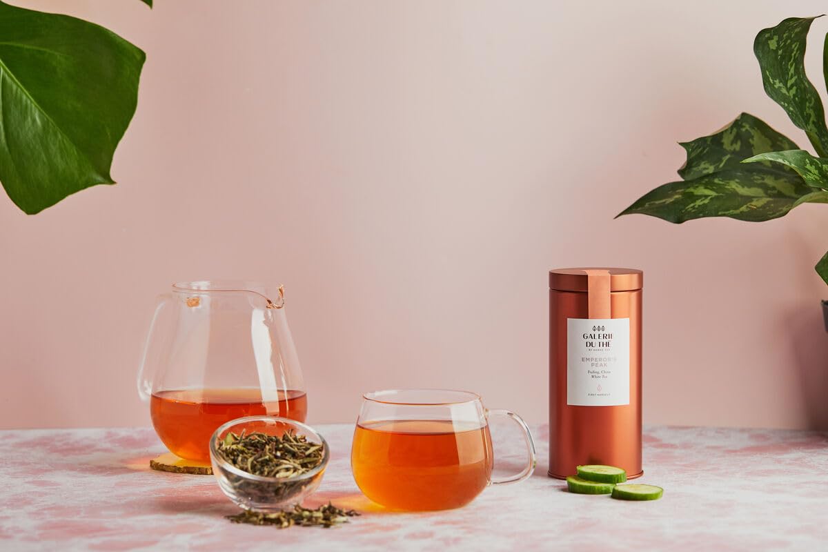 Galerie du Thé | Emperor's White Tea | 50g loose leaf tea pouch | by Ahmad Tea