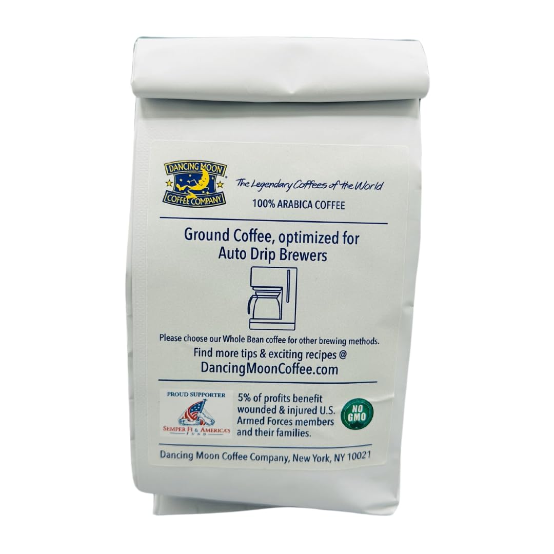 Dancing Moon 100% Pure Jamaica Blue Mountain® Ground Coffee - 8 oz Medium Roast