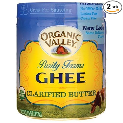 Purity Farm Ghee (Clarified Butter), 7.5-Ounce - (Pack of 2)