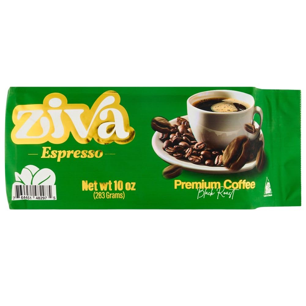 Ziva Espresso Premium Coffee (Black Roast)