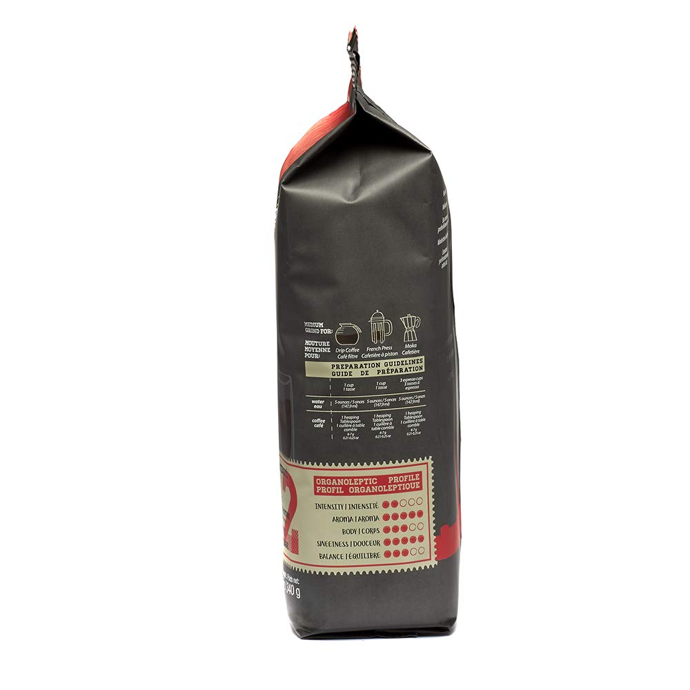 Caffe Vergnano Vergnano Torino 100% Arabica Medium Light Roast Coffee - Medium Grind - 12 oz. - 340g 050470