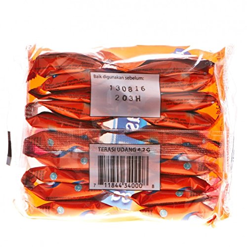 ABC Terasi Udang single-use type 20 x 4.2g, 84 Gram (Pack of 2)