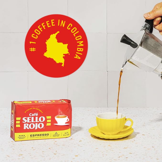 Sello Rojo, Espresso Brick, 10 oz