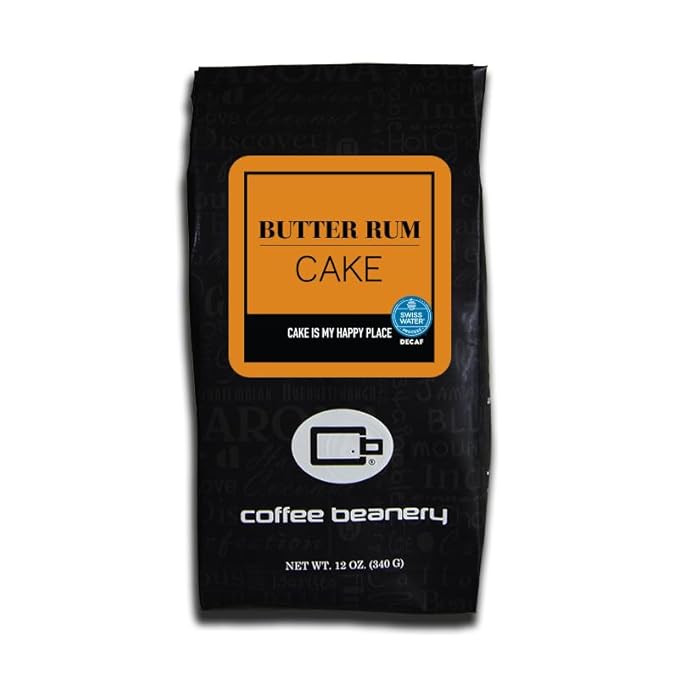 Coffee Beanery Michigan Cherry Swiss Water Process Decaf Flavored Coffee (Automatic Drip) - 12oz coffee bag - 100% Specialty Arabica Coffee