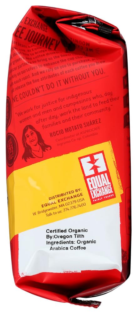 Equal Exchange Love Buzz Blend Organic Coffee Ground, 10-Ounce Packages (Pack of 2)