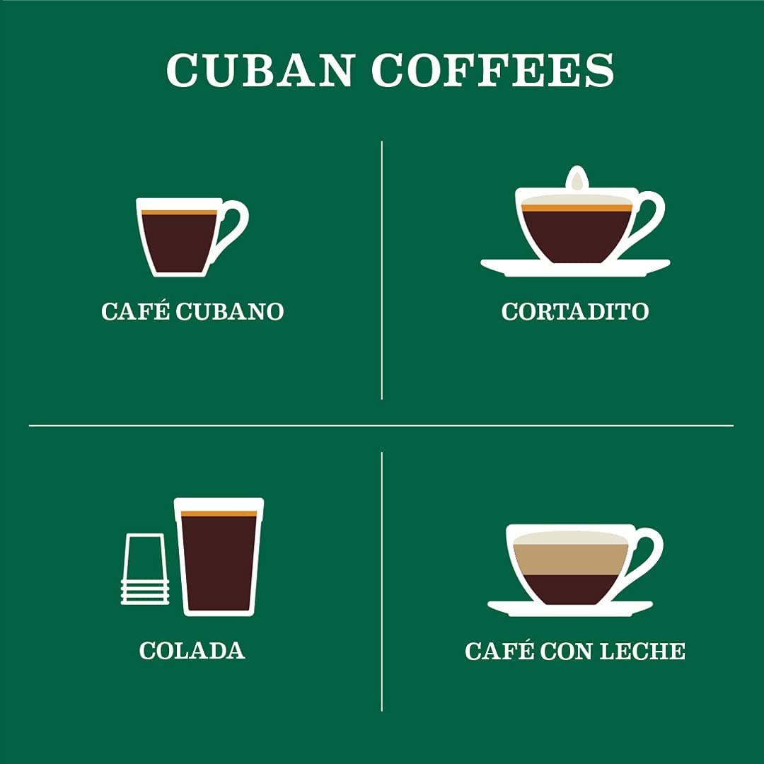 Cafe La Llave Dark Roast Ground Espresso Coffee, 10 oz Brick - Rich and Bold Cuban-Style Blend for Moka Pot, Espresso Machine, or Drip Coffee Maker - Strong, Aromatic Flavor