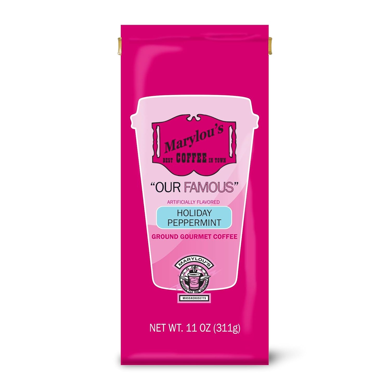 Marylou’s Coffee – Banana Nut Bread Flavored Ground Gourmet Coffee – 11 oz