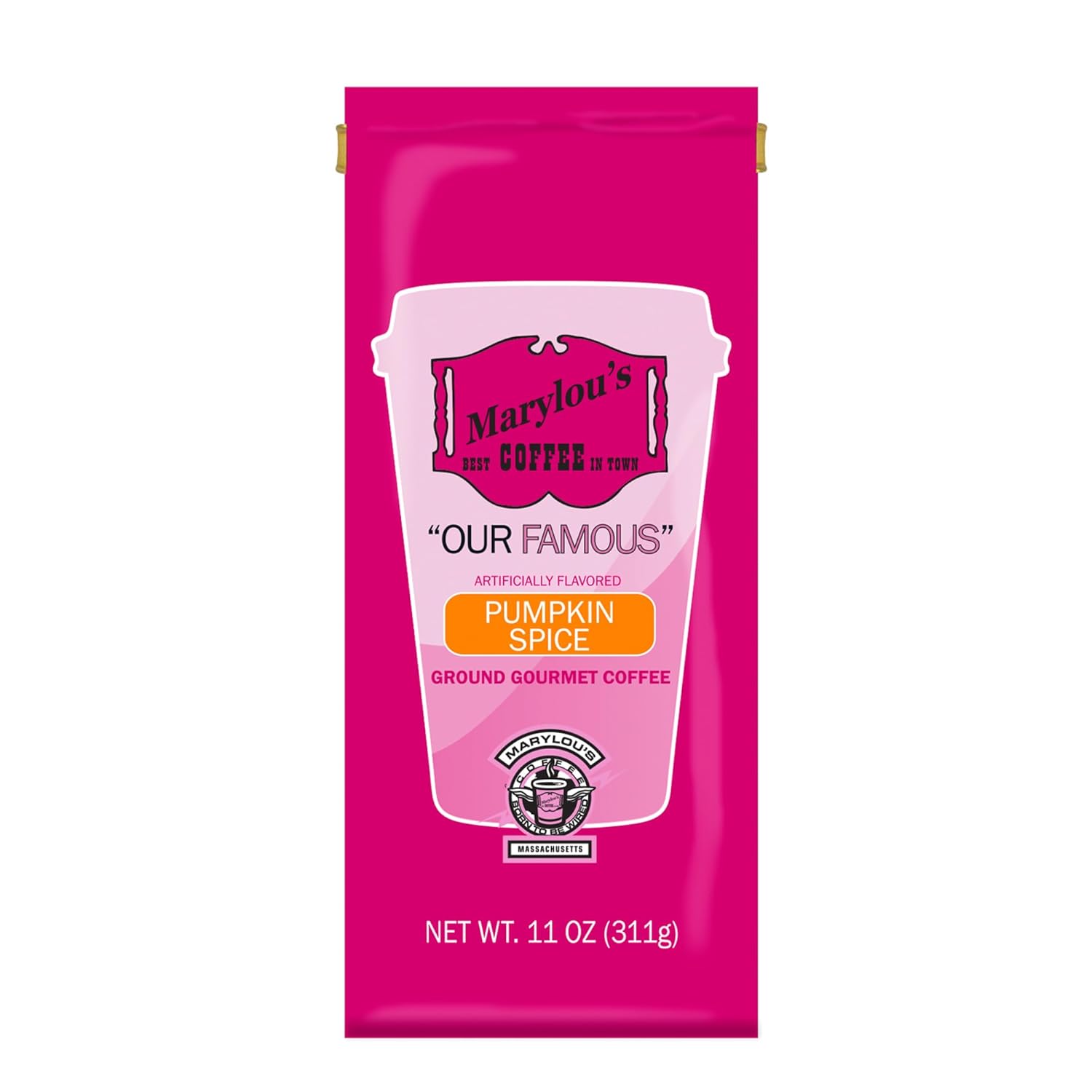 Marylou’s Coffee – Banana Nut Bread Flavored Ground Gourmet Coffee – 11 oz