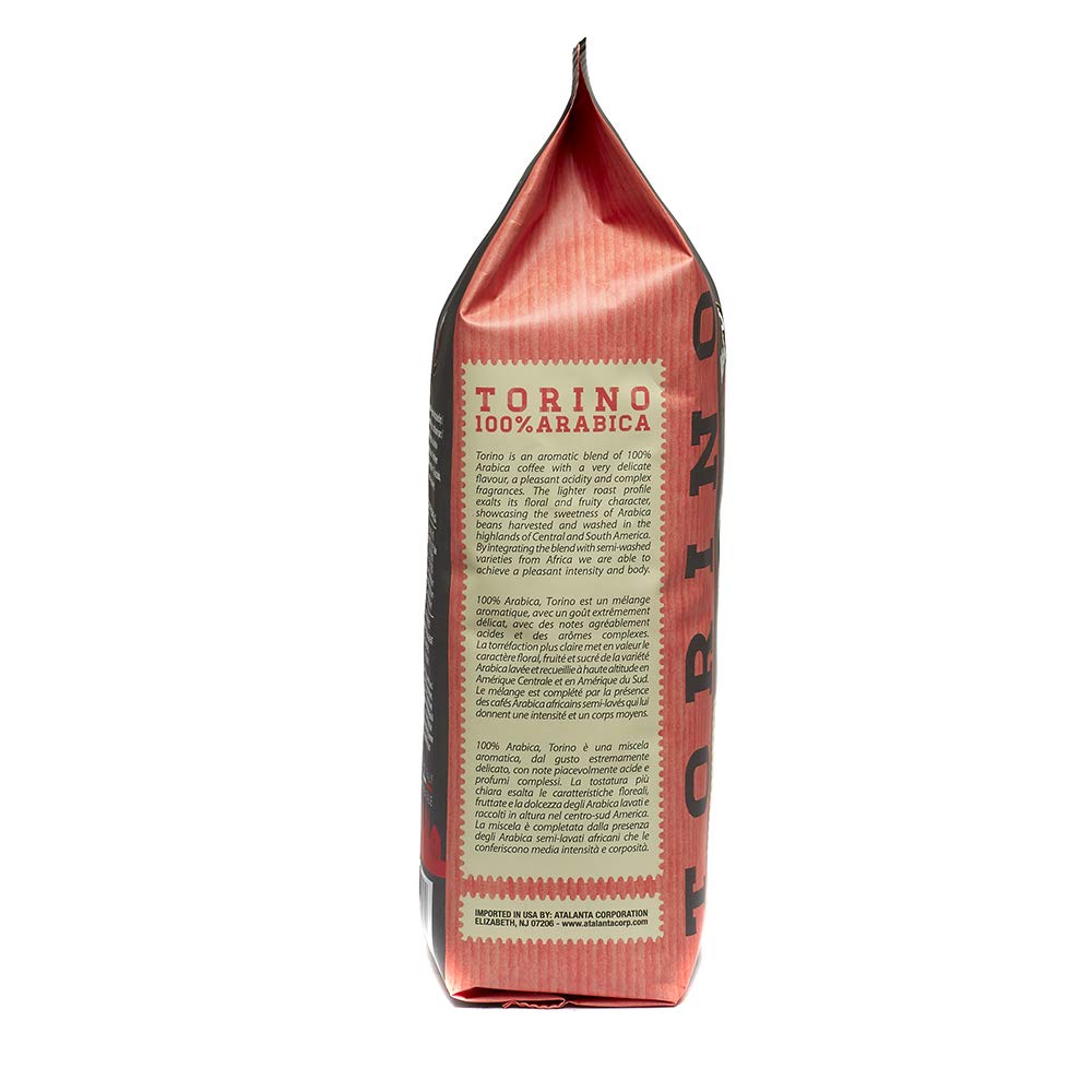 Caffe Vergnano Vergnano Torino 100% Arabica Medium Light Roast Coffee - Medium Grind - 12 oz. - 340g 050470