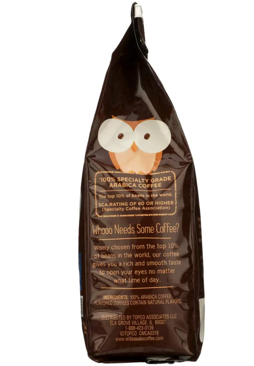 Wide Awake Coffee French Vanilla Ground Coffee, 12 Ounce