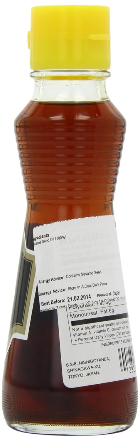 Kadoya 100% Pure Sesame Oil 5.5 oz Packaging may vary