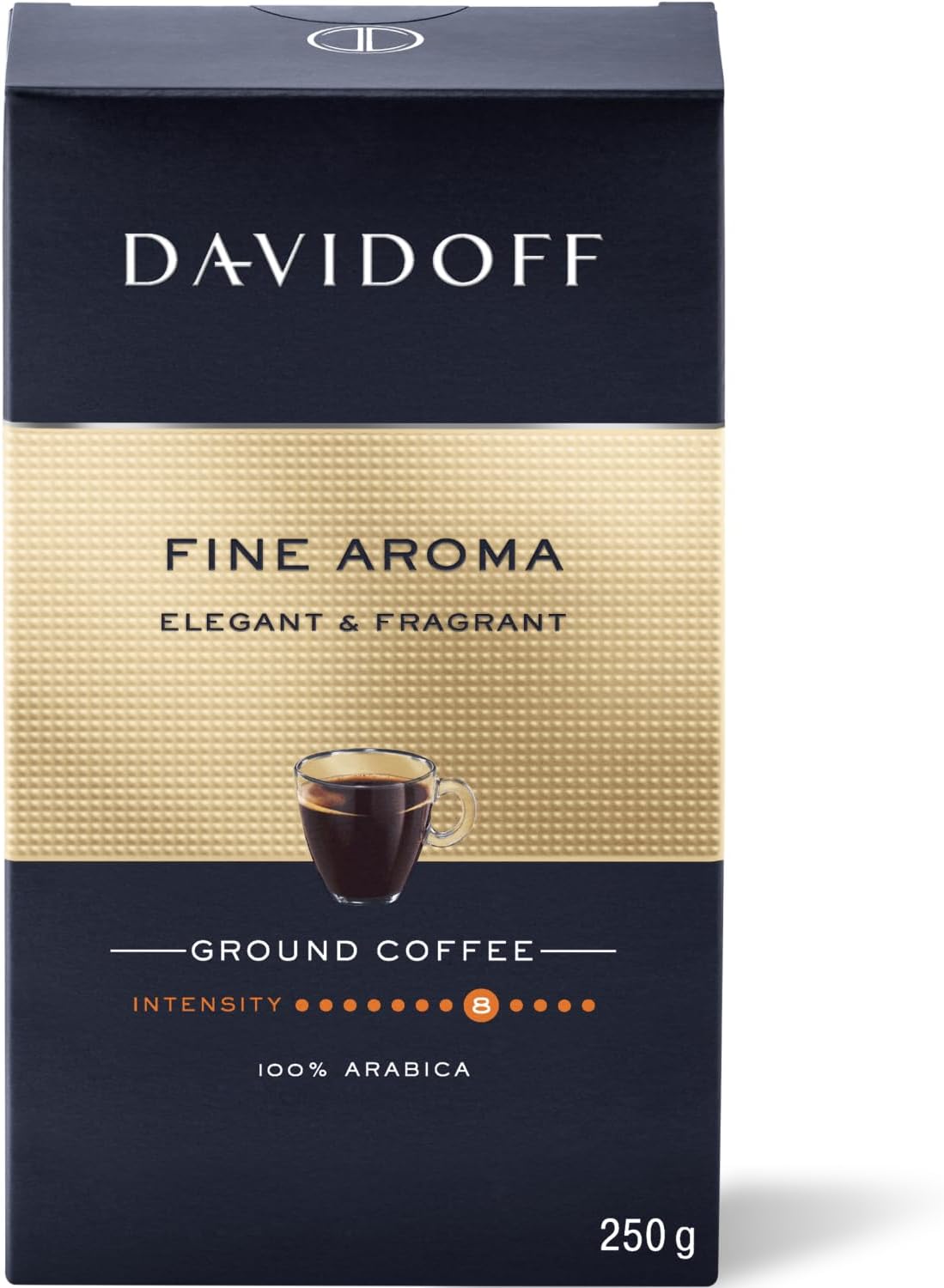 Davidoff Cafe Fine Aroma Ground Coffee, 8.8 Ounce Package