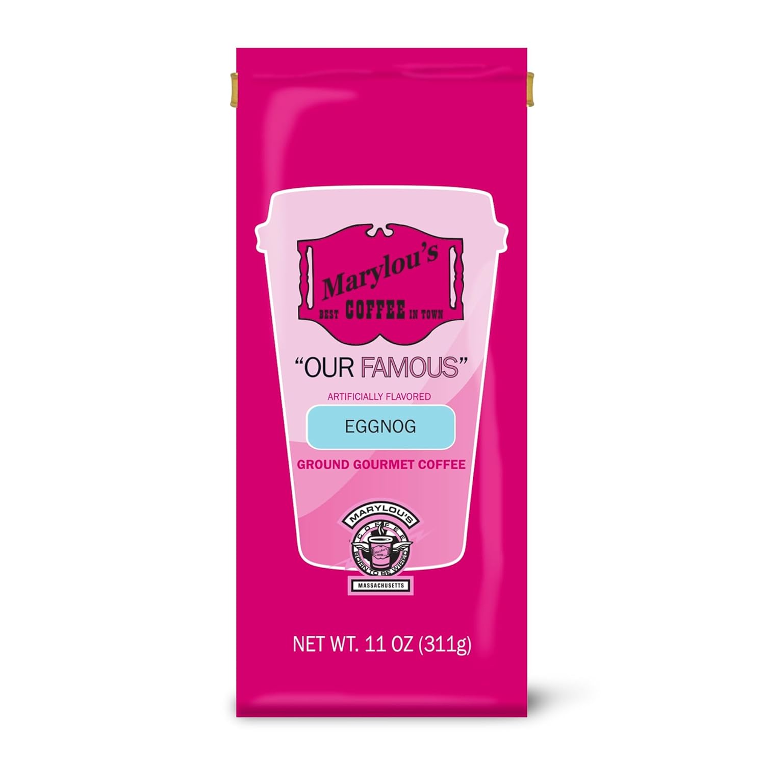 Marylou’s Coffee – Banana Nut Bread Flavored Ground Gourmet Coffee – 11 oz