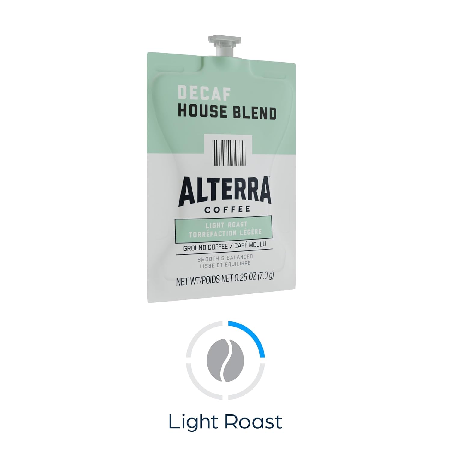 Flavia Alterra Decaf House Blend Freshpacks works only with Flavia Brewers, Light Roast (Case of 100)