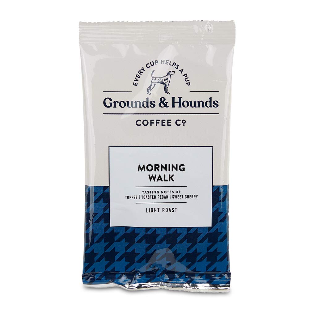 Grounds & Hounds Organic Coffee Variety Pack - 18 x 2.5oz Grounds, Popular Blends
