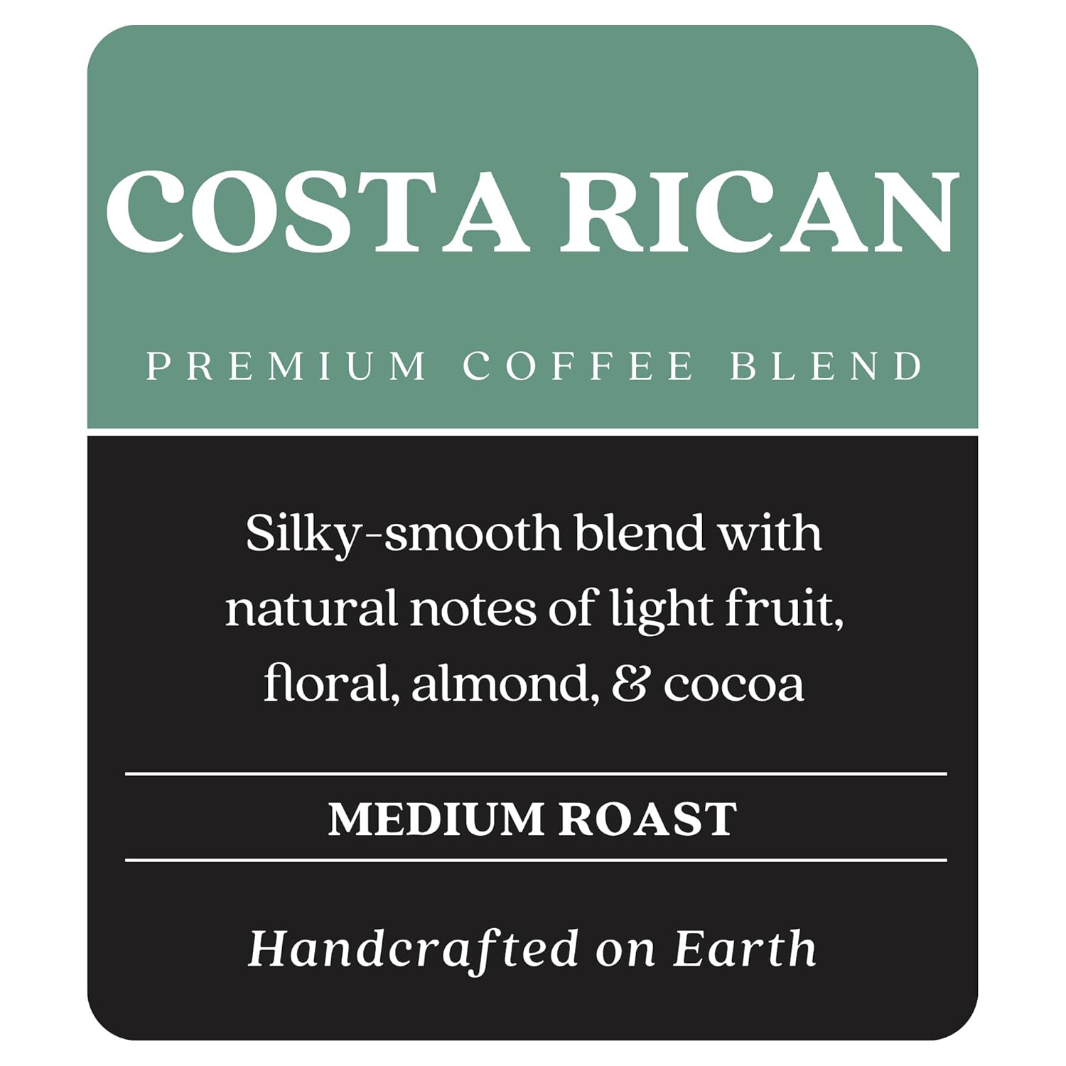 Copper Moon Ground Coffee Costa Rican Blend, 12 Ounce Bags (Pack of 3), 36 Ounces