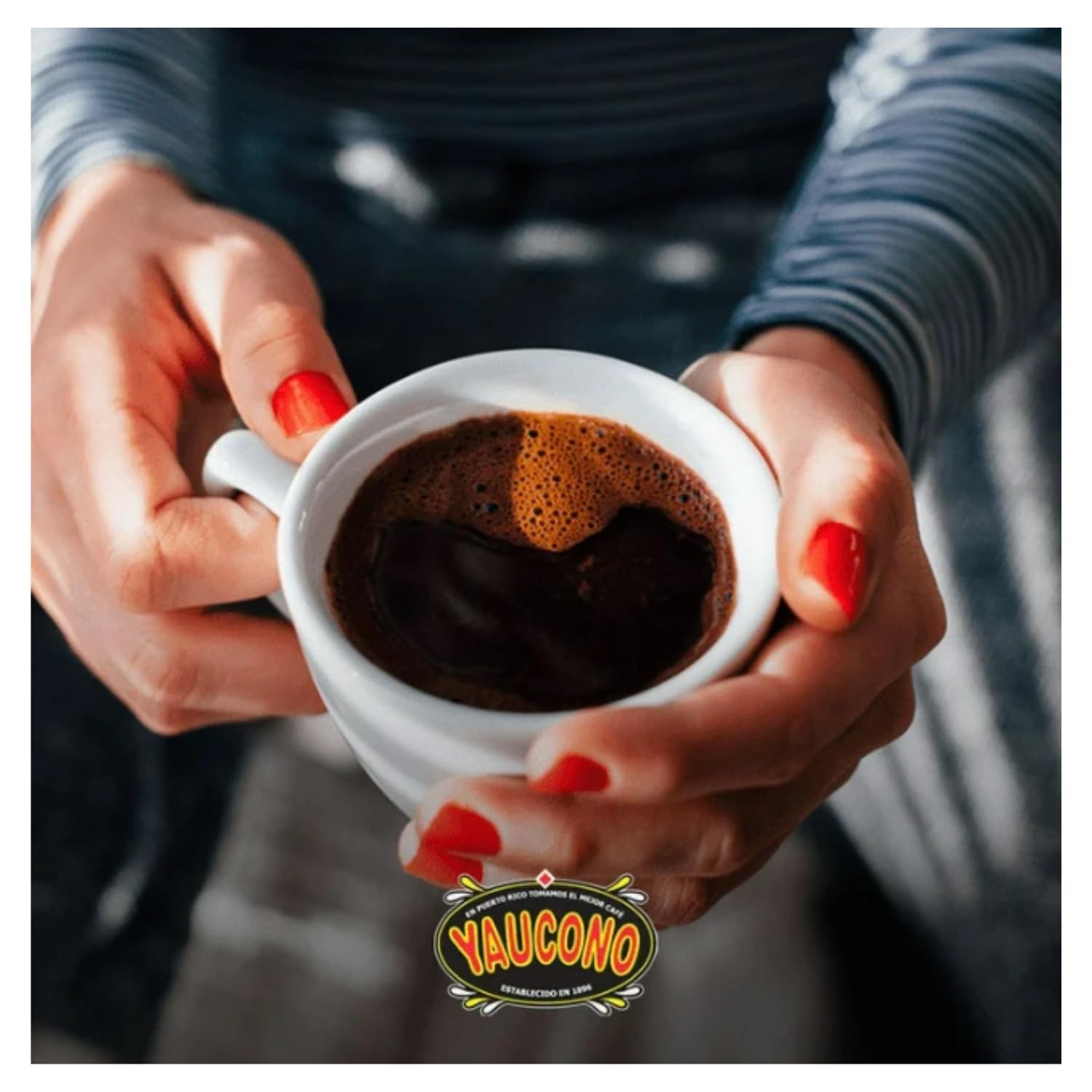 Cafe Yaucono Espresso Dark Roast Ground Coffee from Puerto Rico 8.8 oz