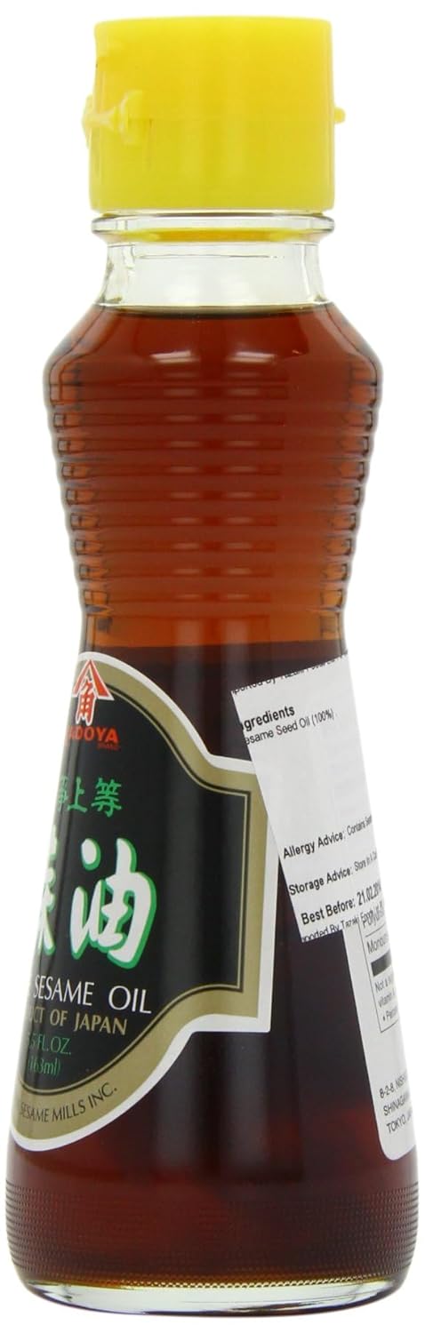 Kadoya 100% Pure Sesame Oil 5.5 oz Packaging may vary
