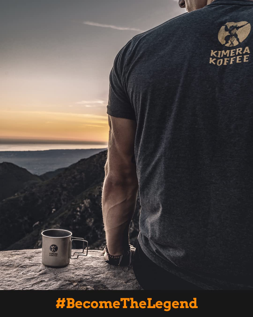Kimera Koffee - Organic Medium Roast Ground Coffee|Power Blend | Infused with Alpha GPC and Vitamin D | Optimize Focus & Concentration | Boost Energy Level | Enhance Athletic Performance | 12oz