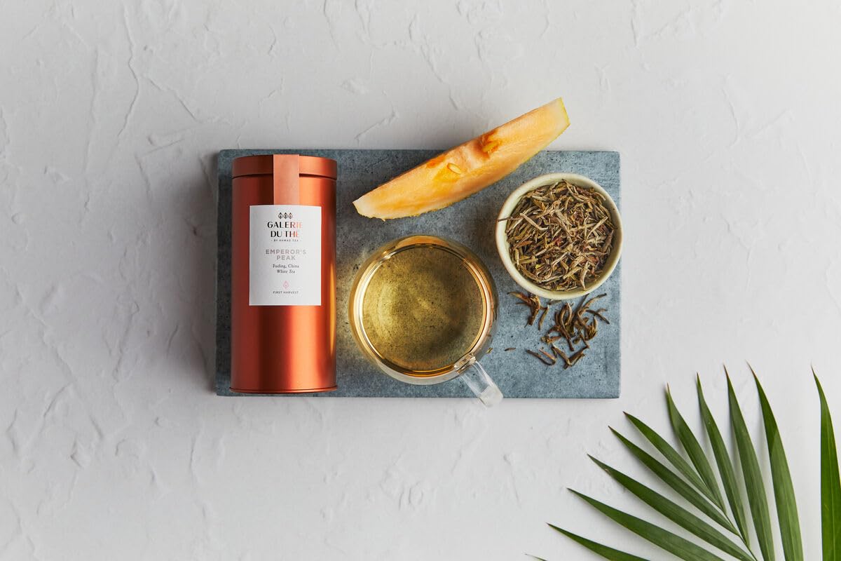 Galerie du Thé | Emperor's White Tea | 50g loose leaf tea pouch | by Ahmad Tea