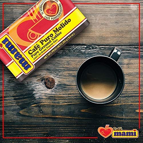 Cafe MAMI 8.8 oz | 1 unit, Pure Ground Coffee - 100% from Puerto Rico