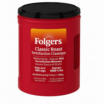 Classic Roast Coffee, 2-Pack of 43.5 Ounces (2 Pack)
