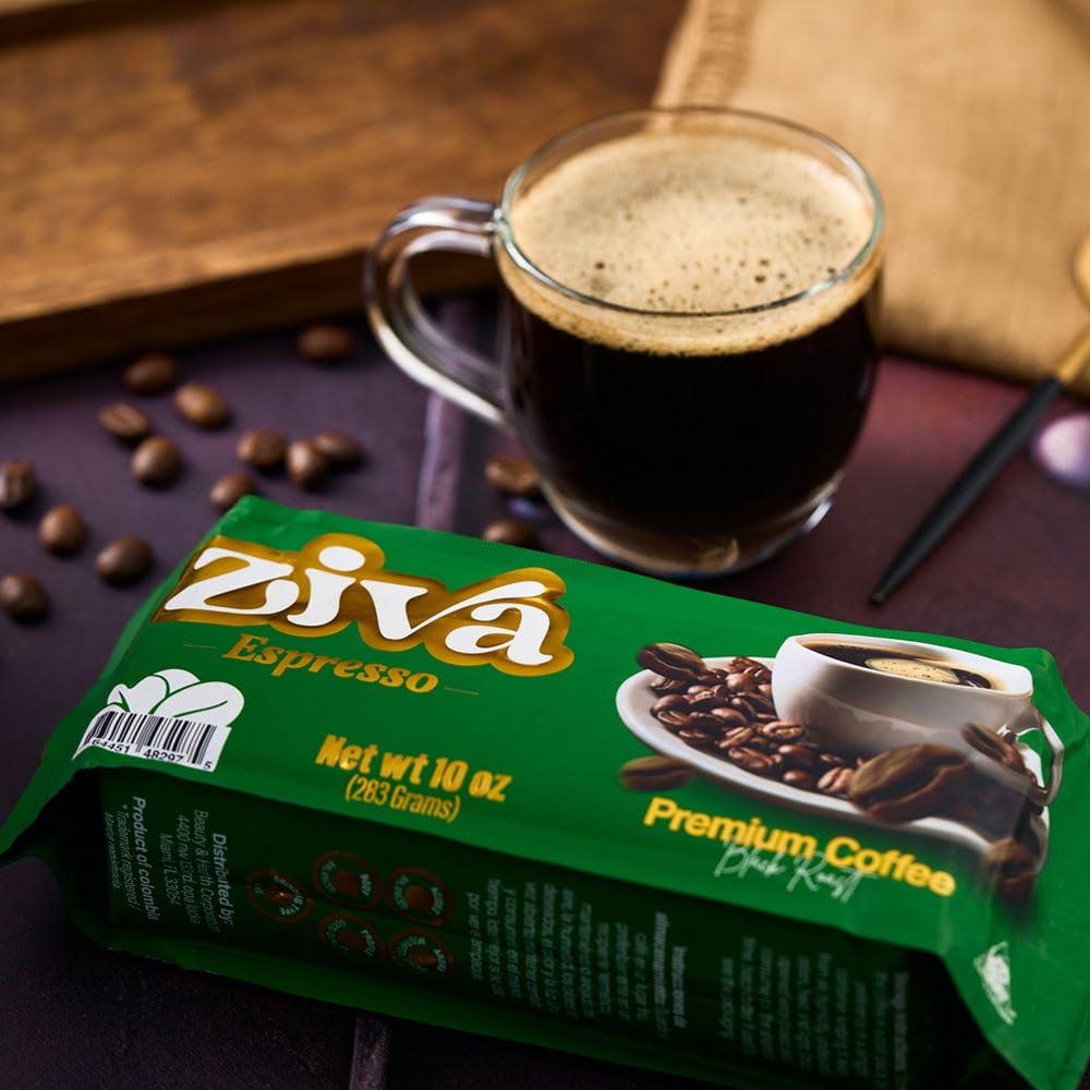 Ziva Espresso Premium Coffee (Black Roast)
