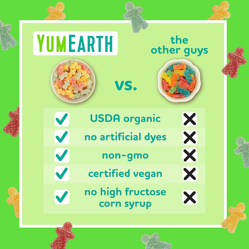 YumEarth Organic Easter Sour Littles Chewy Candy - Allergy Friendly (Top 9 Free), No Artificial Dyes or Flavors, Non GMO, Gluten Free, Vegan Candy Snacks - 4 Ounce (Pack of 1)