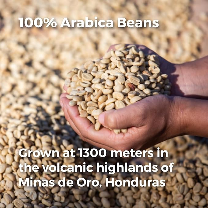 Don Memo Dark Roast Ground Coffee – 12 oz, 100% Arabica, Single Origin from Honduras, Fresh Roasted